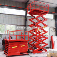 High quality stationary 3.5m hydraulic scissor elevator actouator